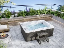 Spa 3 lugares azul 35 jatos C200 x L163 x A80 cm sistema Balboa - MAUPITI III