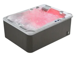 Spa 3 lugares branco 65 jatos C200 x L160 x A80 cm sistema Balboa - FIDJI V