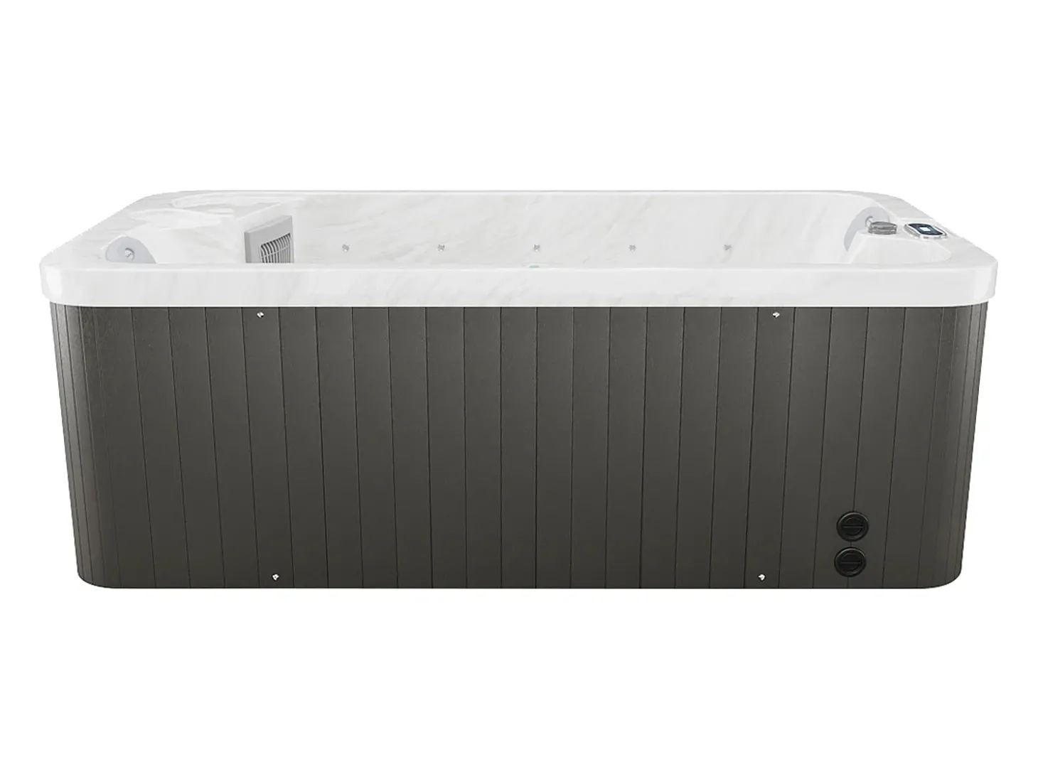 SPA 2 lugares branco pérola - 18 jatos - L210 x P110 x A74 cm - Sistema BALBOA - TAHITI III