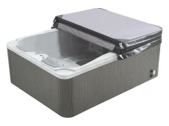 Spa 3 lugares branco pérola com cobertura, 65 jatos, C210xL158xA73 cm, motor BALBOA, FIDJI