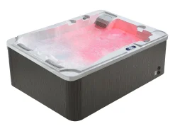 Spa 3 lugares branco pérola cobertura, 35 jatos, C210xL158xA73 cm, motor BALBOA, MAUPITI