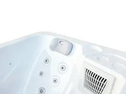 Spa 2 lugares branco pérola com cobertura, 18 jatos, C210xL110xA74cm, motor BALBOA, TAHITI