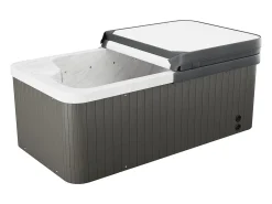 Spa 2 lugares branco pérola com cobertura, 18 jatos, C210xL110xA74cm, motor BALBOA, TAHITI