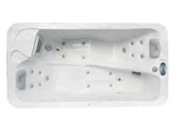 Spa 2 lugares branco pérola com cobertura, 18 jatos, C210xL110xA74cm, motor BALBOA, TAHITI