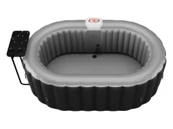 SPA insuflável oval B-LUCKY 2 pessoas - Preto - C190xL120xA65 cm