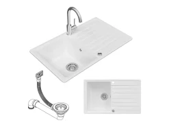 Spülbecken branco 76.5x46x19 valencia