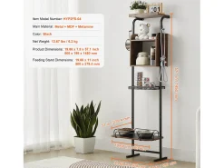 Suporte Ajustável para Tigelas Elevadas para Cães SucceBuy, com Arrumação e Tigelas Elevadas