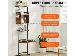 Suporte Ajustável para Tigelas Elevadas para Cães SucceBuy, com Arrumação e Tigelas Elevadas