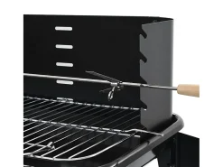 Suporte para churrasqueira a carvão com rodas