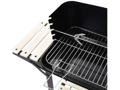 Suporte para churrasqueira a carvão com rodas