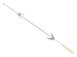 Suporte para churrasqueira a carvão com rodas