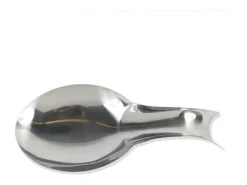 Suporte para colheres em aço inoxidável "Cozinhar" 26cm Cinza Prático e útil