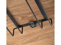 Suporte para Copos Duplo LAVA Metaltex Touch-Therm® Preto