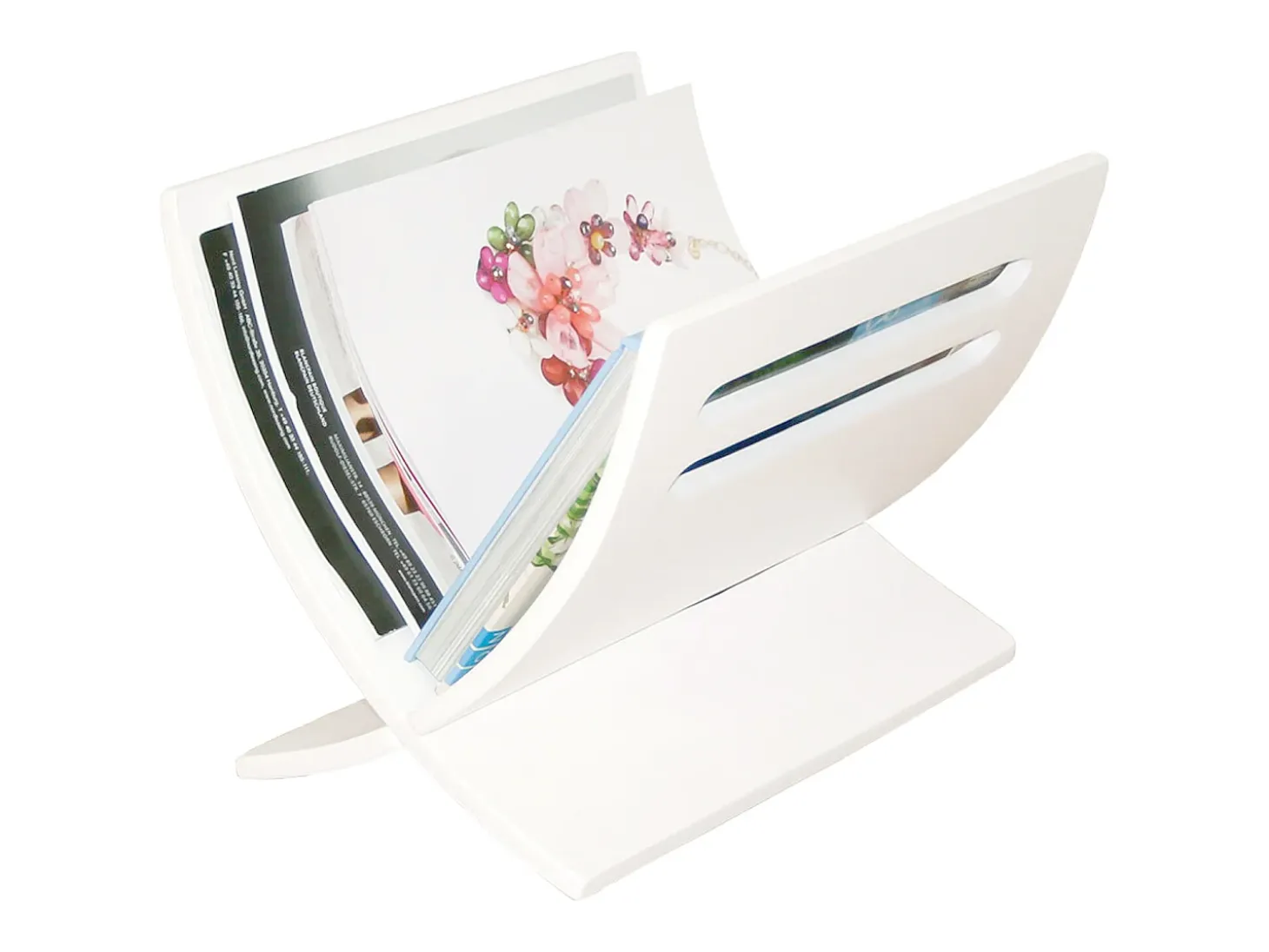 Suporte para Jornais 30x29x36 cm branco