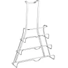 Suporte para tampas Série GALILEO Metaltex - Acabamento Polytherm® Prateado - Fabricado em Itália