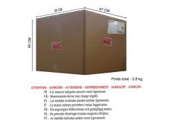 Suspensão TOSEL AGATA metal cúpula laranja D43 x H110 cm
