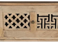 Étagère en manguier bois et pieds en metal
