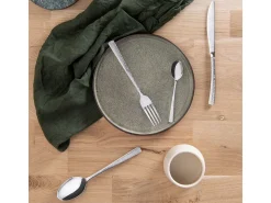 Talheres 24 peças Havane Jungle - Decoração Étnica em Aço Inoxidável Brilhante