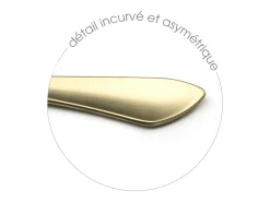 Talheres 16 peças Instinct Champagne Mat Amefa - Aço Inoxidável