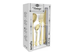 Talheres 16 peças Instinct Champagne Mat Amefa - Aço Inoxidável