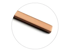 Talheres 16 peças Square Cobre Aço Inoxidável - Ambiente escandinavo e chique