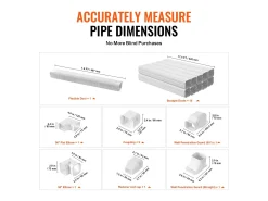 Tampa de Linha SucceBuy 7.62cm de Largura 540 cm para Mini-Split/Ar-Condicionado, PVC Decorativo para Ar-Condicionado, 10 Canais Retos e Componentes