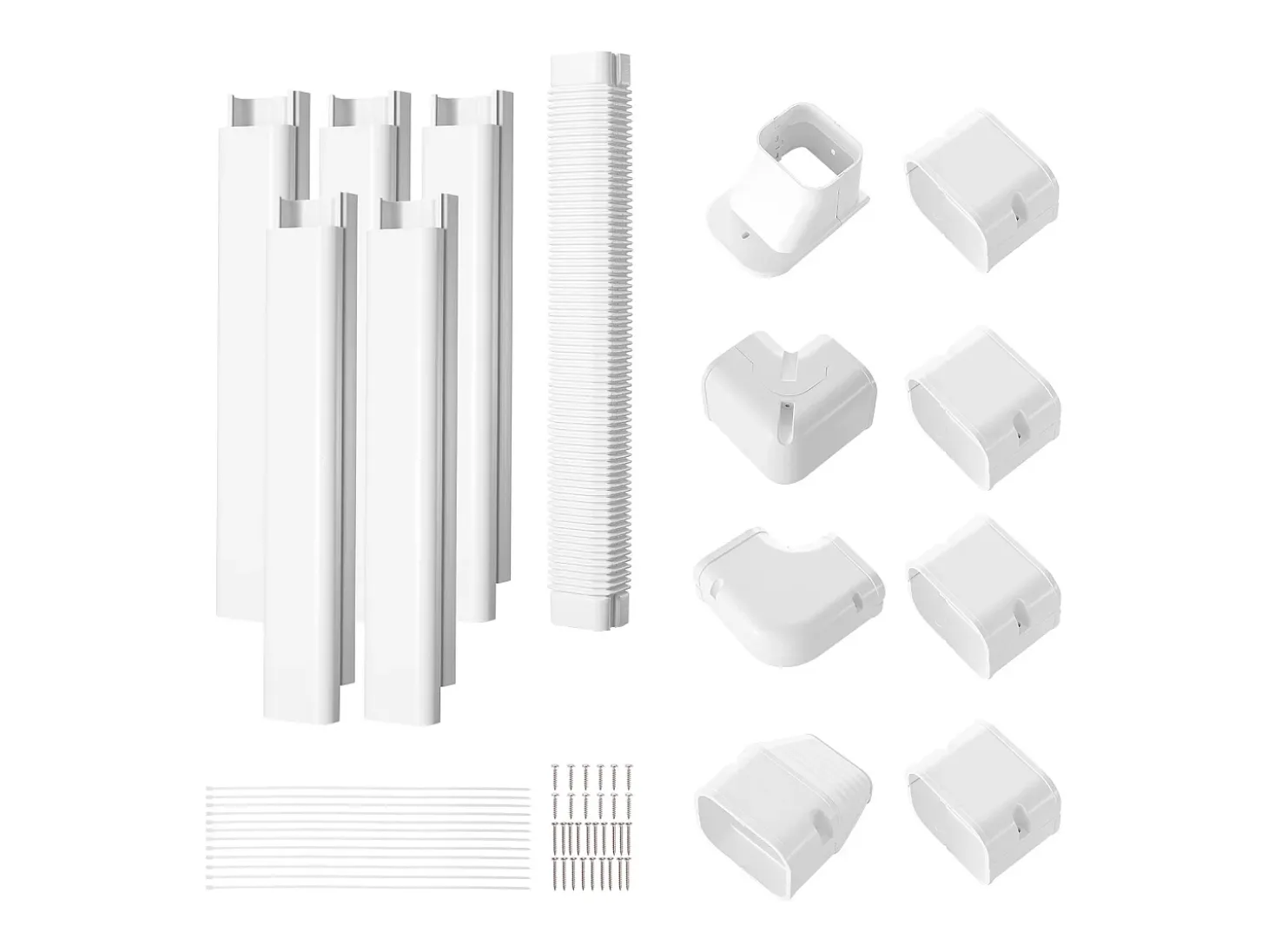 Tampa de Tubulação SucceBuy, 310 x 7,6 cm para Mini-Split/Ar Condicionado, de PVC