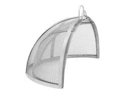 Tampa SucceBuy de Proteção Contra Faíscas para Lareira, Diâmetro de 91.44 cm, Acessórios Redondos para Lareira Externa, Tampa de Metal