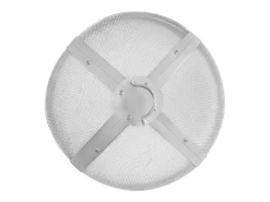 Tampa SucceBuy de Proteção de 69cm para Lareira de Lenha, Tampa em Aço Inoxidável, Tampa para Lareira Externa com Tela Superior de Abertura Fácil