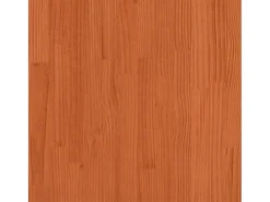 Tampo de mesa redondo Ø60x2,5 cm pinho maciço castanho-mel