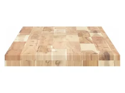 Tampo p/ móvel casa de banho 140x40x4 acácia maciça não tratada