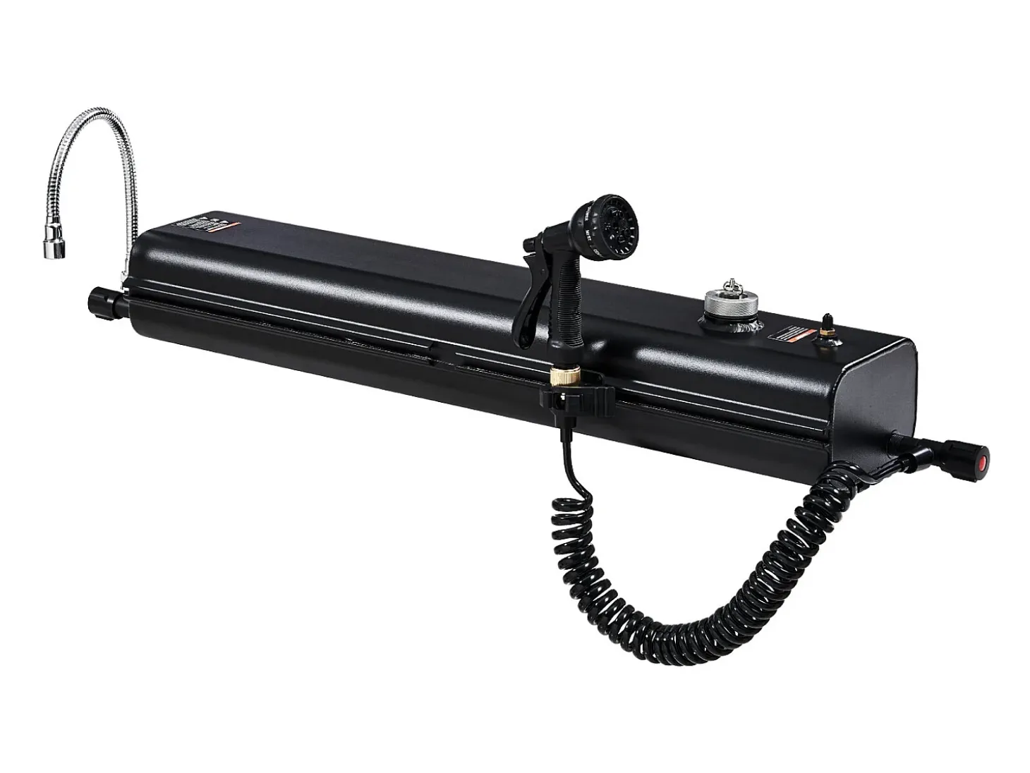 Tanque de Água SucceBuy para Rack de Teto, Capacidade de 15L, Tanque Exterior Multi-Distribuição com 2 Painéis Anti-Respingo