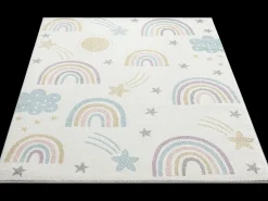 TapetBeat Kids Moderno Macio Infantil - Creme - 200x280 cm