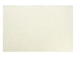 Tapete 100% lã tufado à mão, 200 x 290 cm, Branco creme, LUZAN