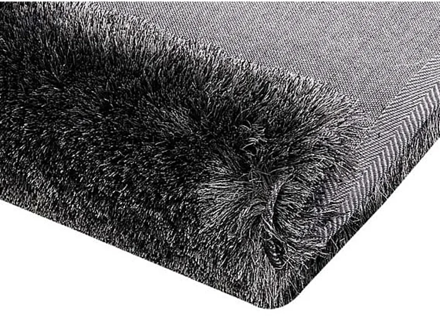 Tapete antracite - poliéster - 200*290 cm - shaggy DOLCE