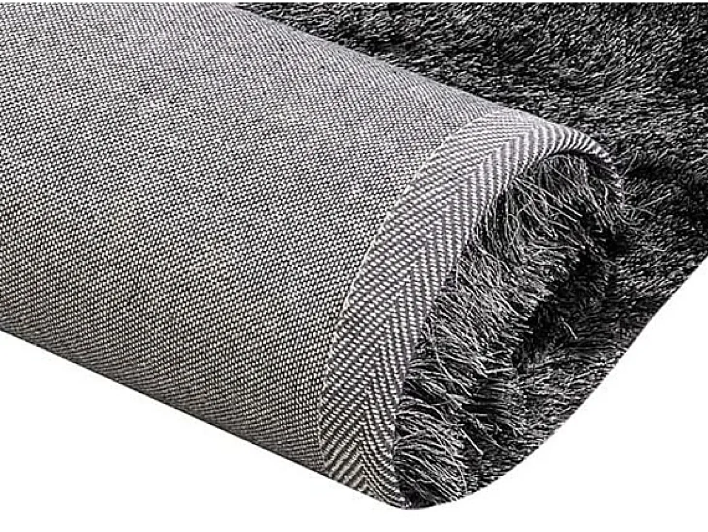 Tapete antracite - poliéster - 200*290 cm - shaggy DOLCE
