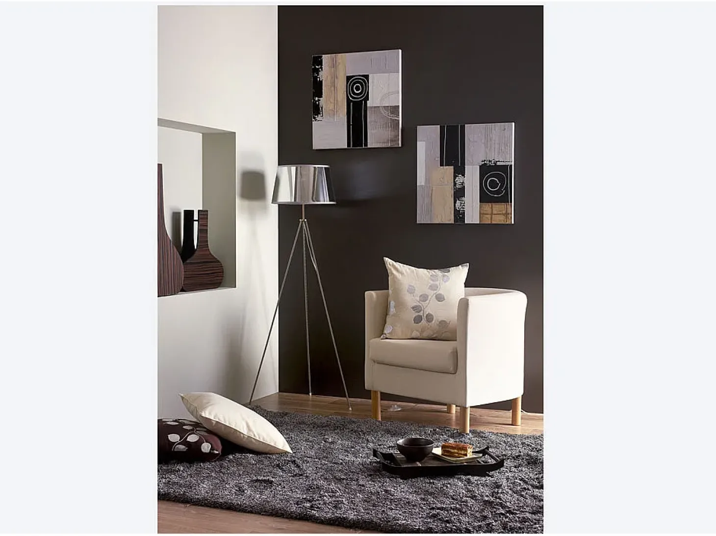 Tapete antracite - poliéster - 200*290 cm - shaggy DOLCE