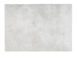 Tapete com pelo HARVEY - Poliéster - Branco - 160x230 cm