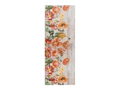 Tapete cozinha - desenhos com flores - multicolorido - 52 x 200 cm - RICCI