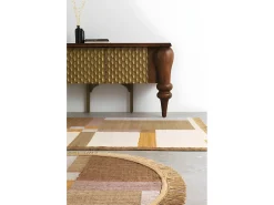 Tapete de algodão 120 cm diam.