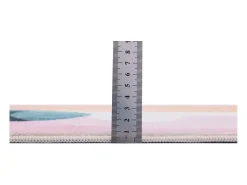 Tapete de banho estampado com pêlo macio 60x100 cm multicolorido Ariella