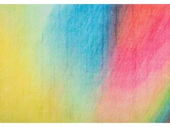 Tapete de banho estampado com pêlo macio 60x100 cm multicolorido Ariella