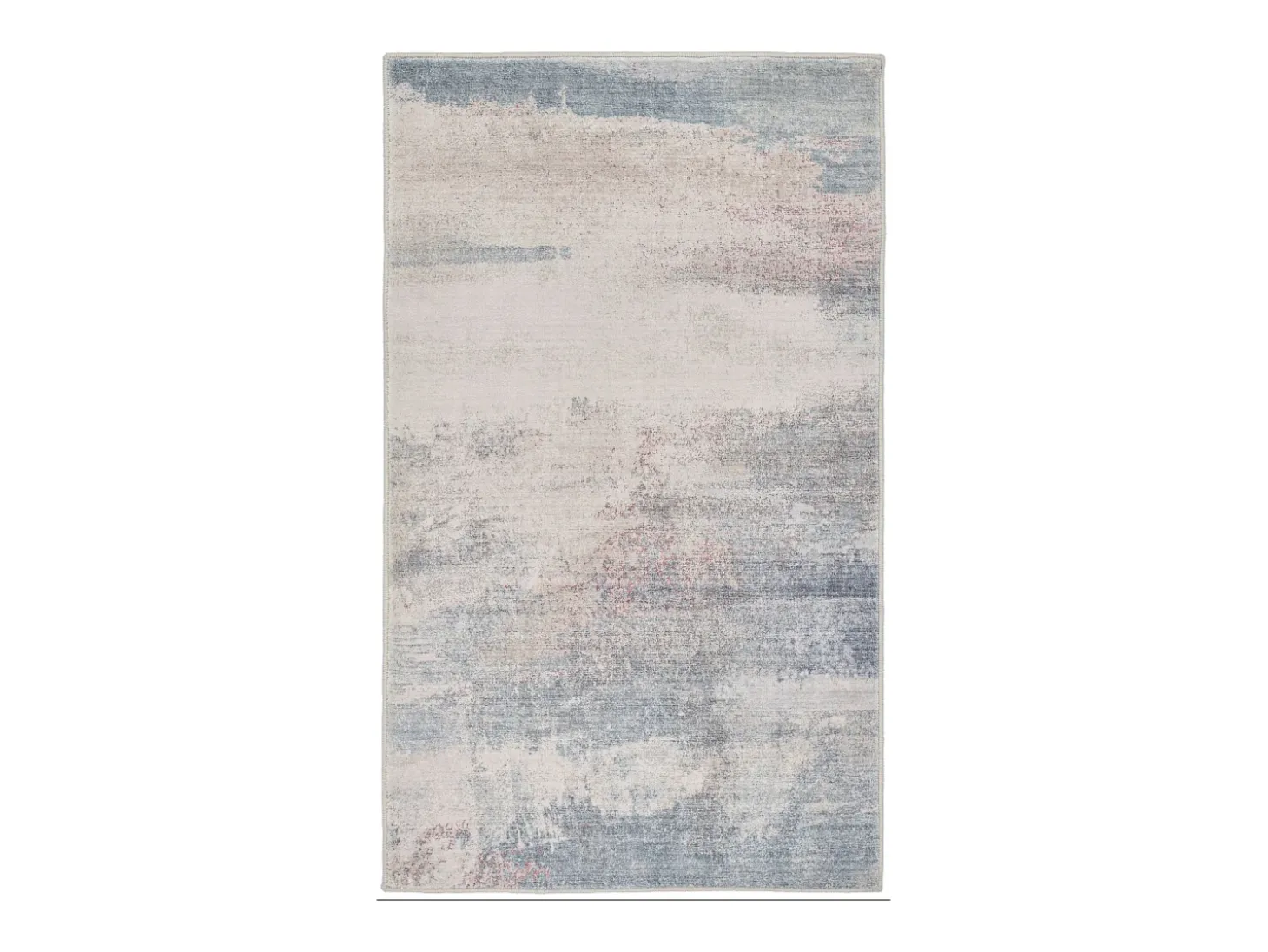 Tapete de banho estampado com pêlo macio 50x60 cm bege múltipla Ariella