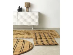 Tapete de fibra de coco 45x75 cm
