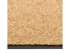 Tapete de Porta Lavável de Alta Qualidade 90x120 cm Creme