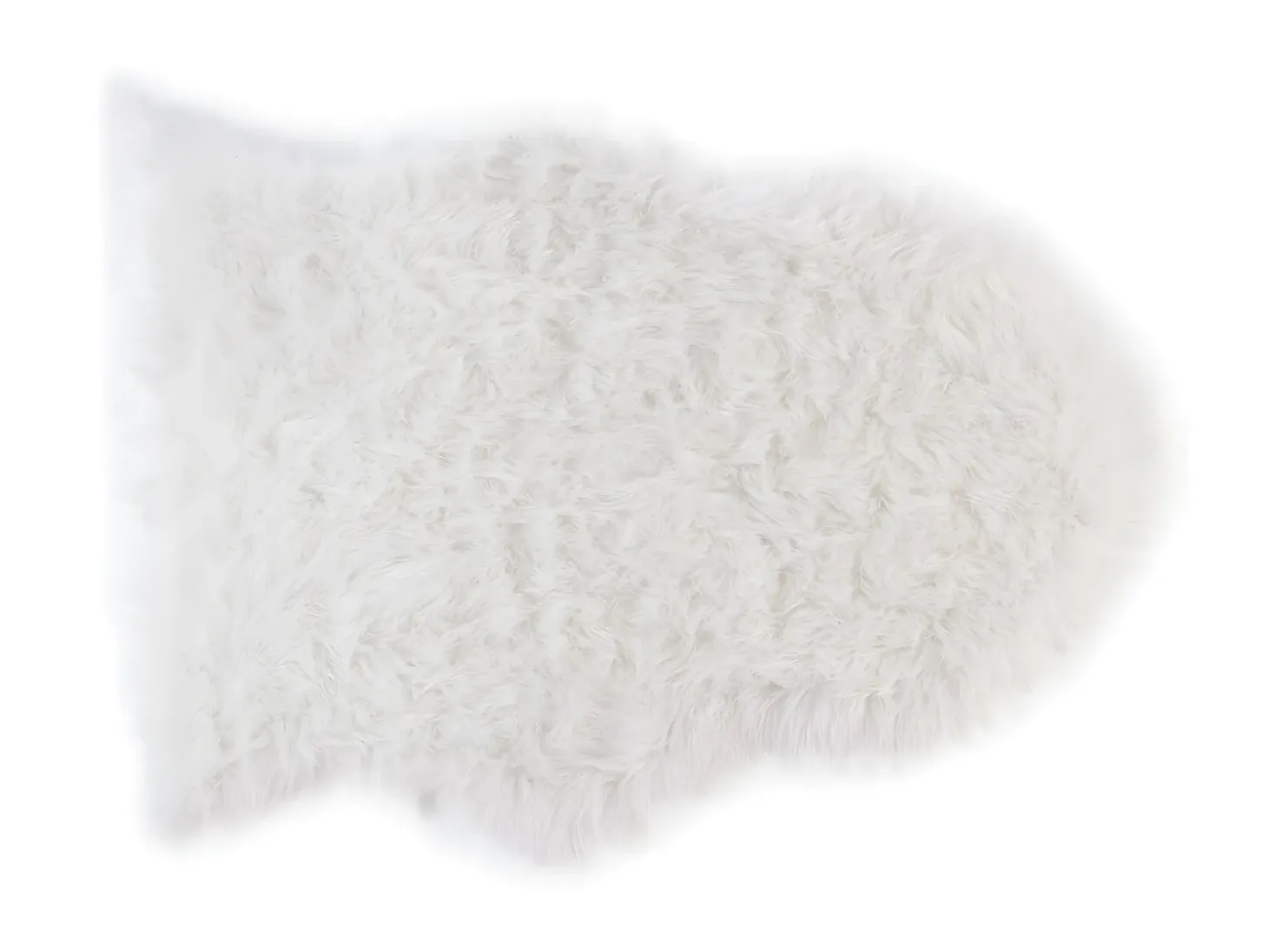 Tapete de quarto imitação pele de carneiro SHEEP - 90x65 cm