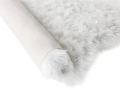 Tapete de quarto imitação pele de carneiro SHEEP - 90x65 cm