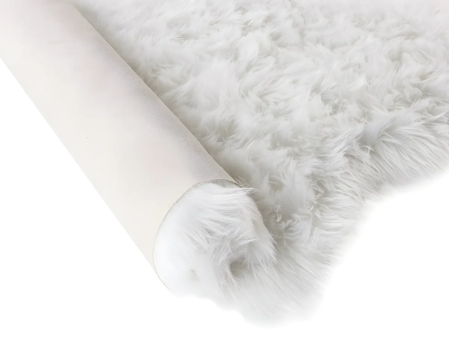 Tapete de quarto imitação pele de carneiro SHEEP - 90x65 cm