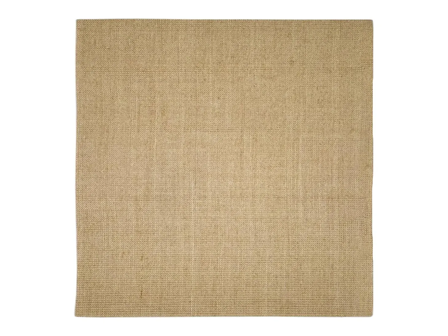 Tapete de sisal para poste arranhador 100x100 cm