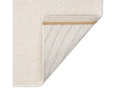 Tapete design moderno boho - Creme - 80 x 150 cm - SANTO PLUS